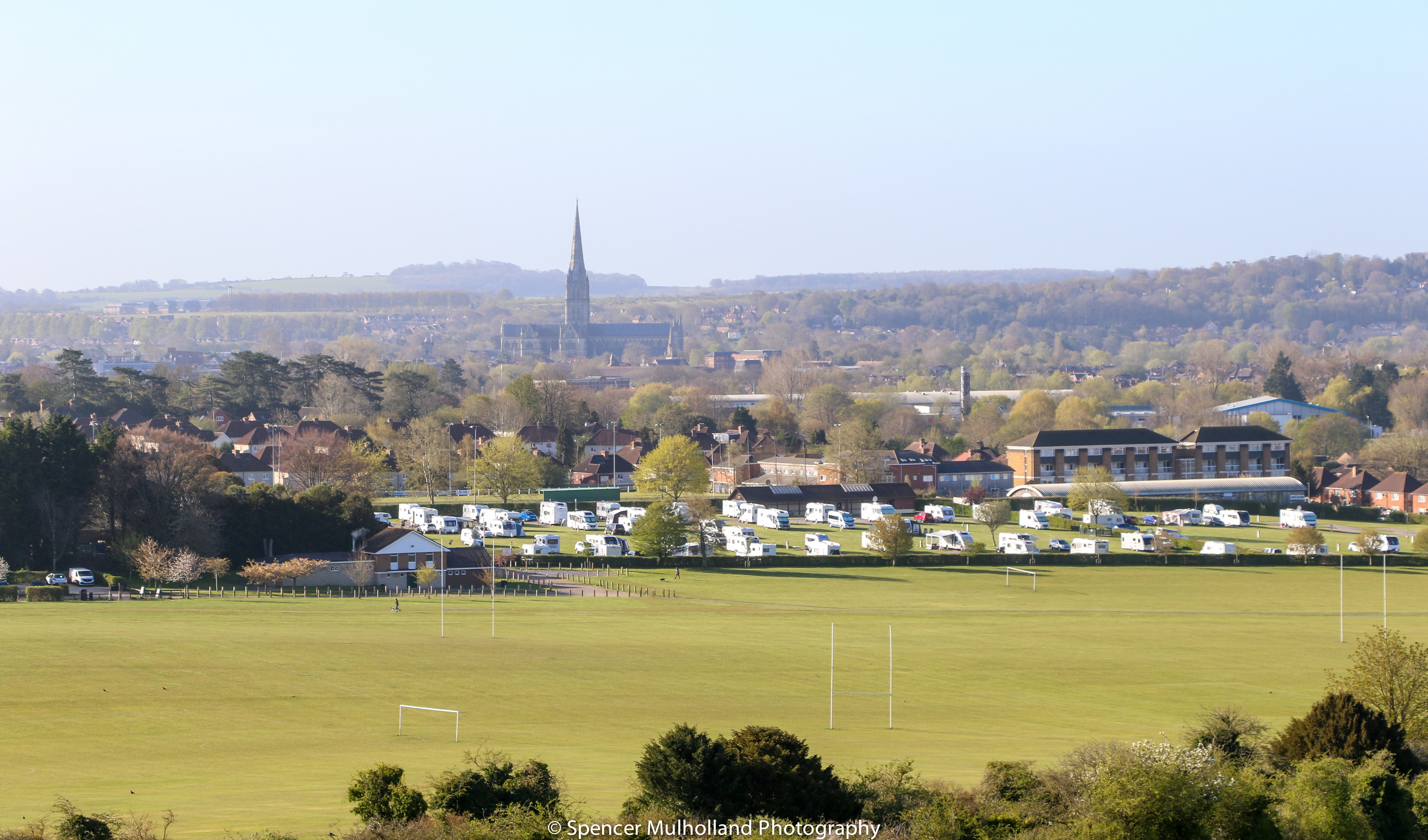 Old Sarum Camp Site Cathedral 4