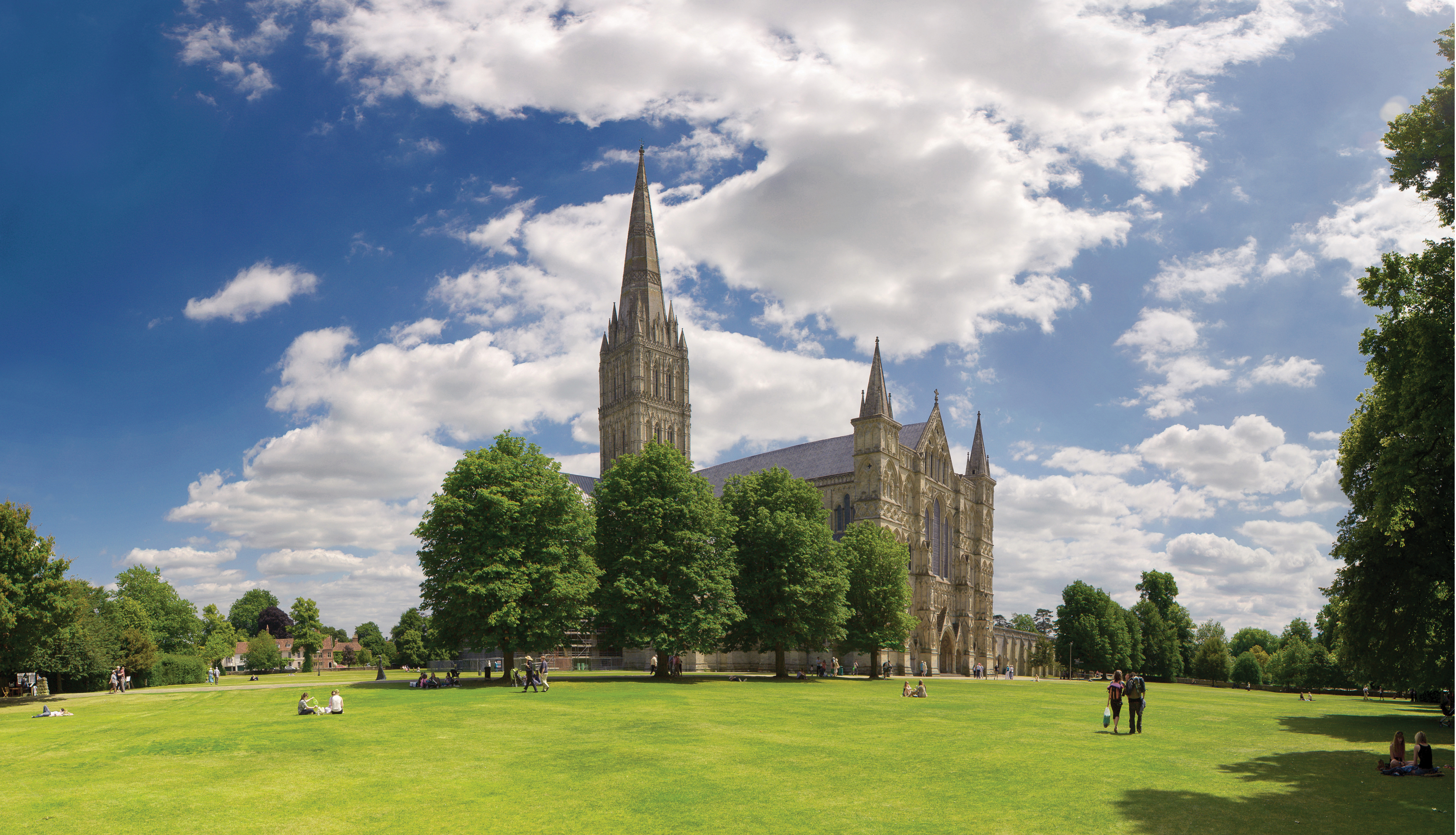 1 Admire Britain's Tallest Spire From The Rolling Lawns Of The Country's Largest Close Credit Ash Mills