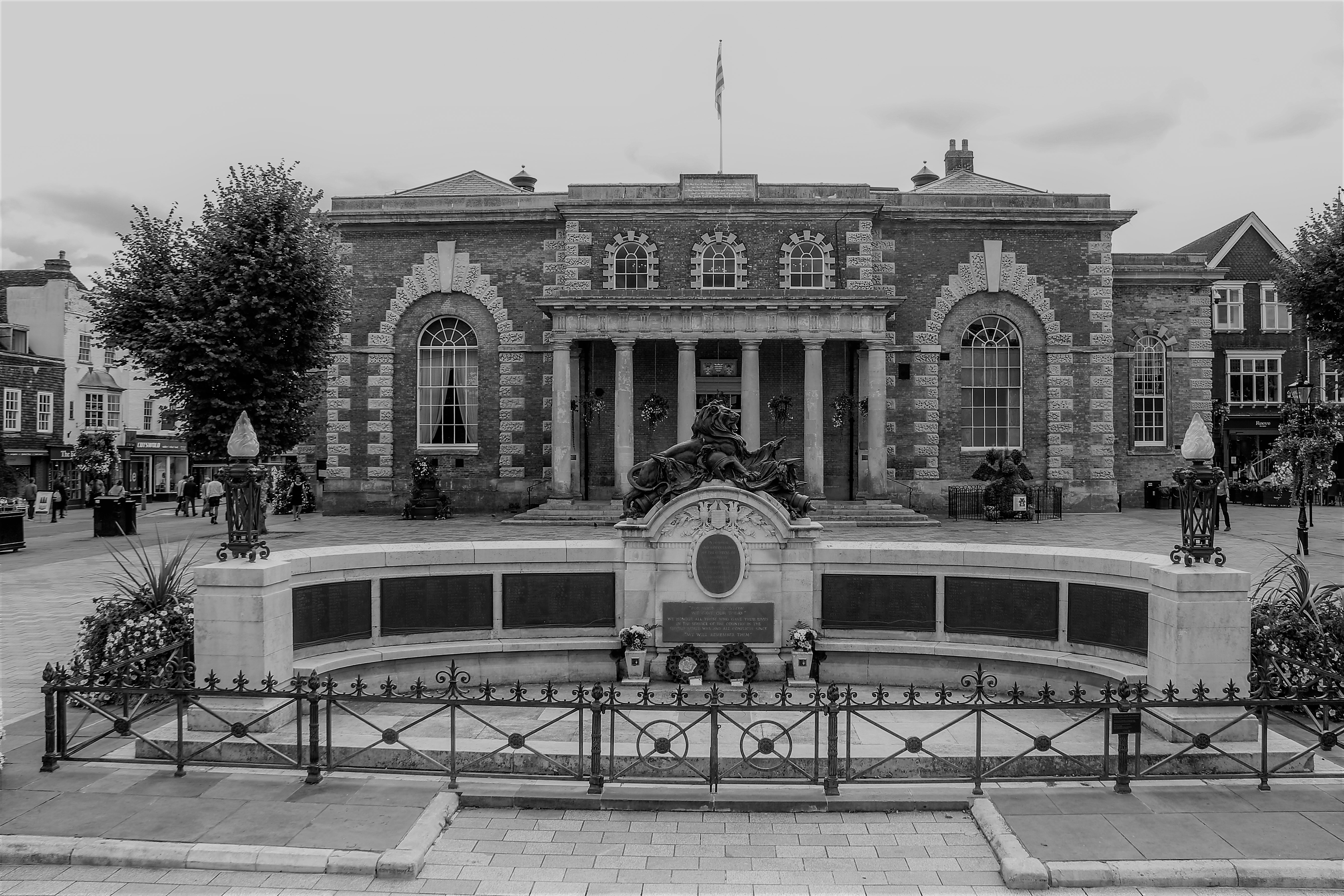 Guildhall Black And White