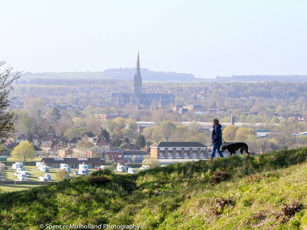 Old Sarum Camp Site Cathedral 10