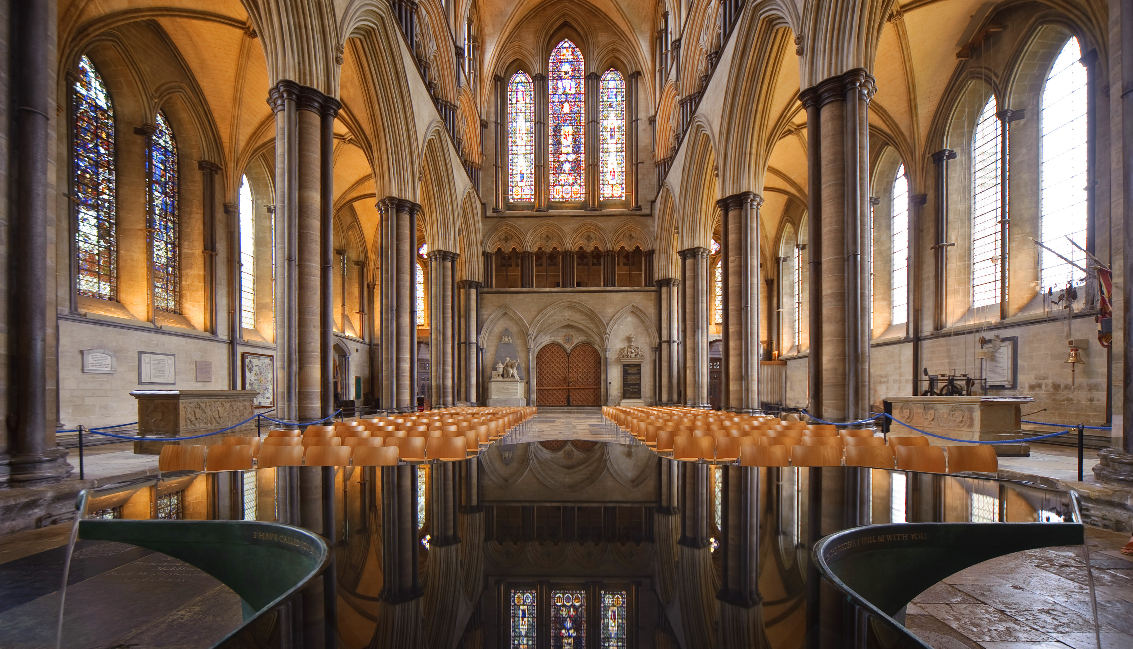 3 Watch The Water Flow From The Baptismal Font And View The Reflections On Its Surface Credit Ash Mills