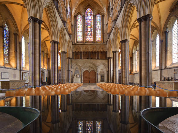 3 Watch The Water Flow From The Baptismal Font And View The Reflections On Its Surface Credit Ash Mills