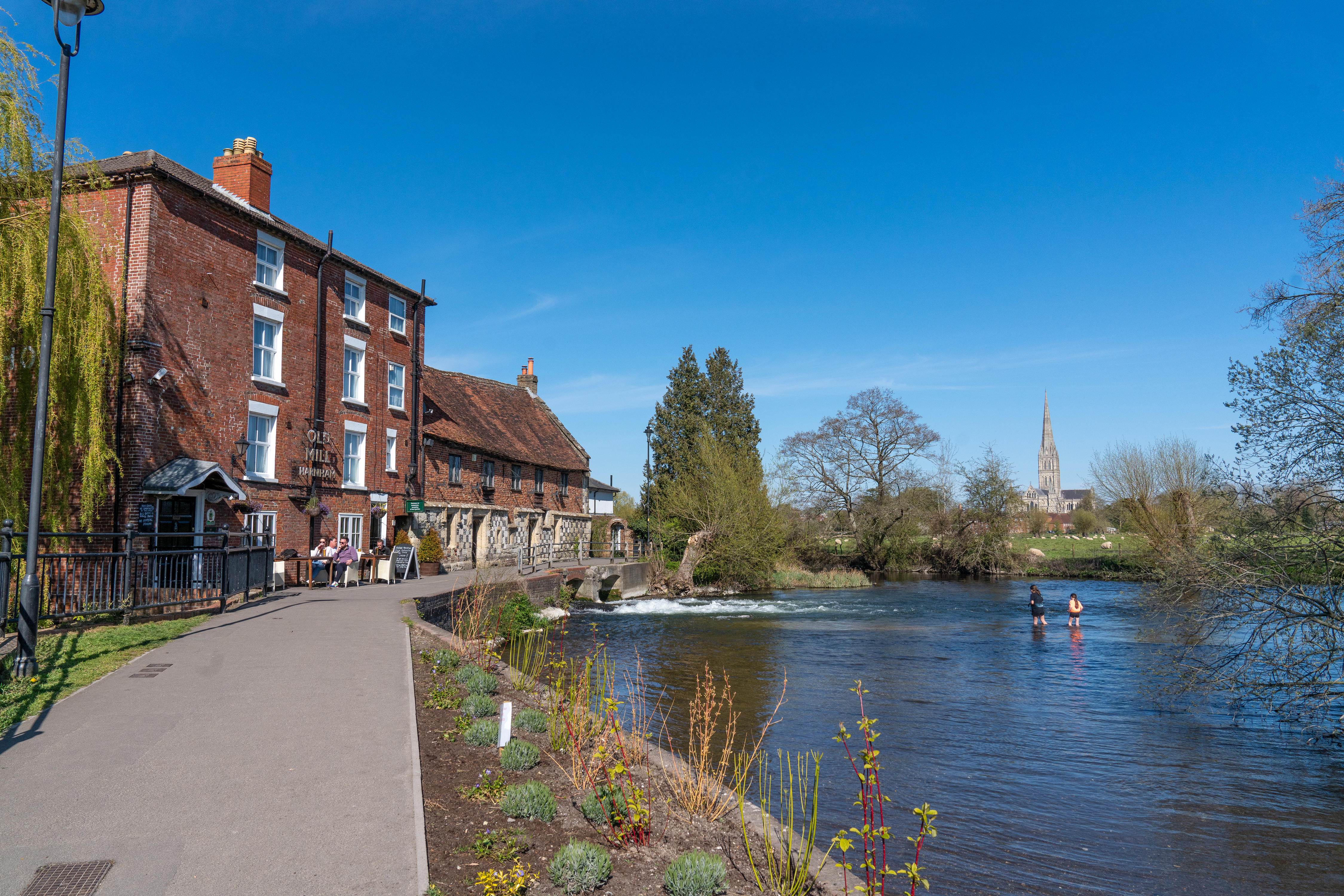 Salisbury Harnham Town Path Old Mill