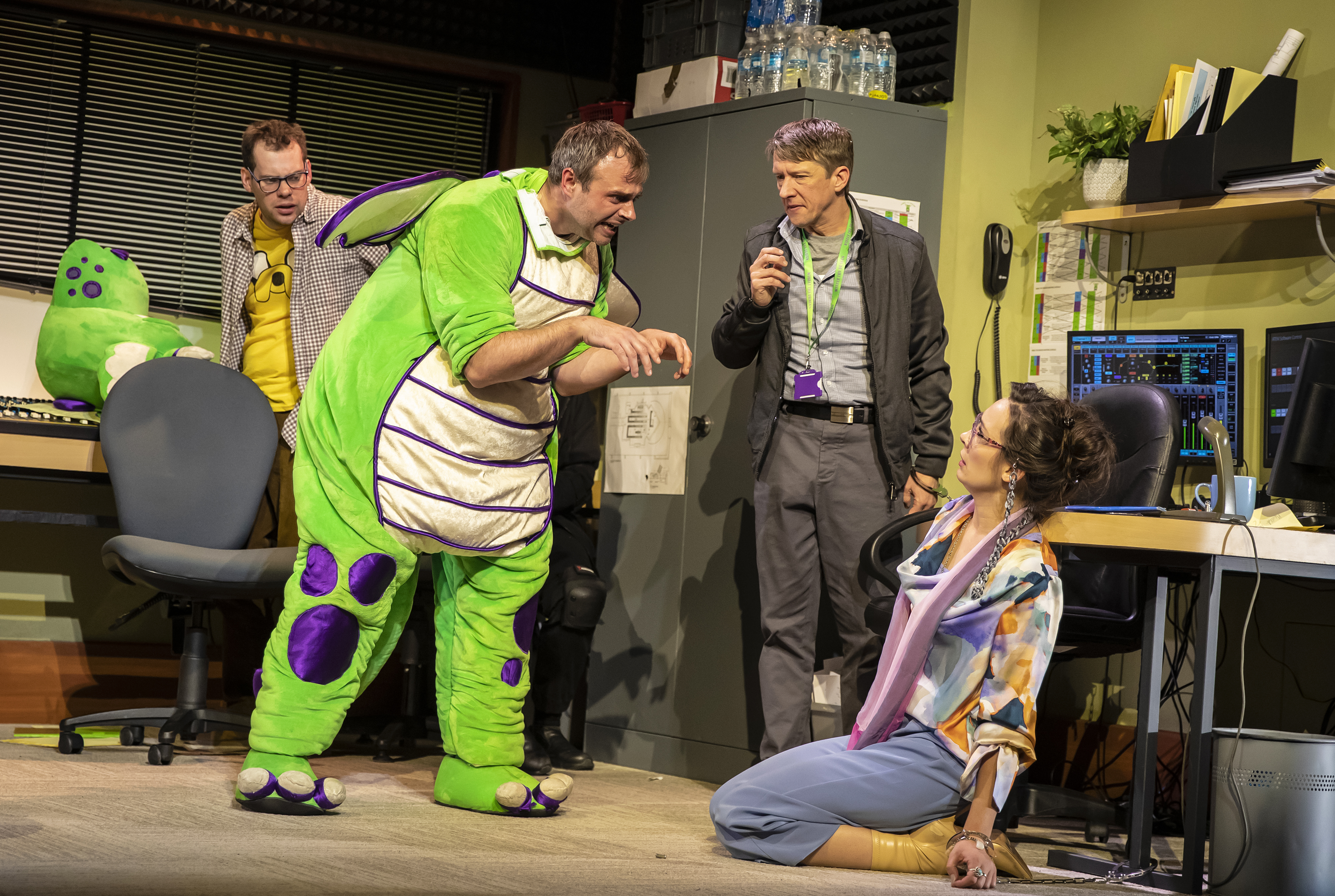Harry Kershaw, Chris Leask, Tom Walker & Bryony Corrigan Good Luck, Studio Photo By Pamela Raith