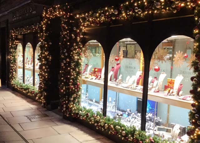 Tribbecks Xmas Window 1