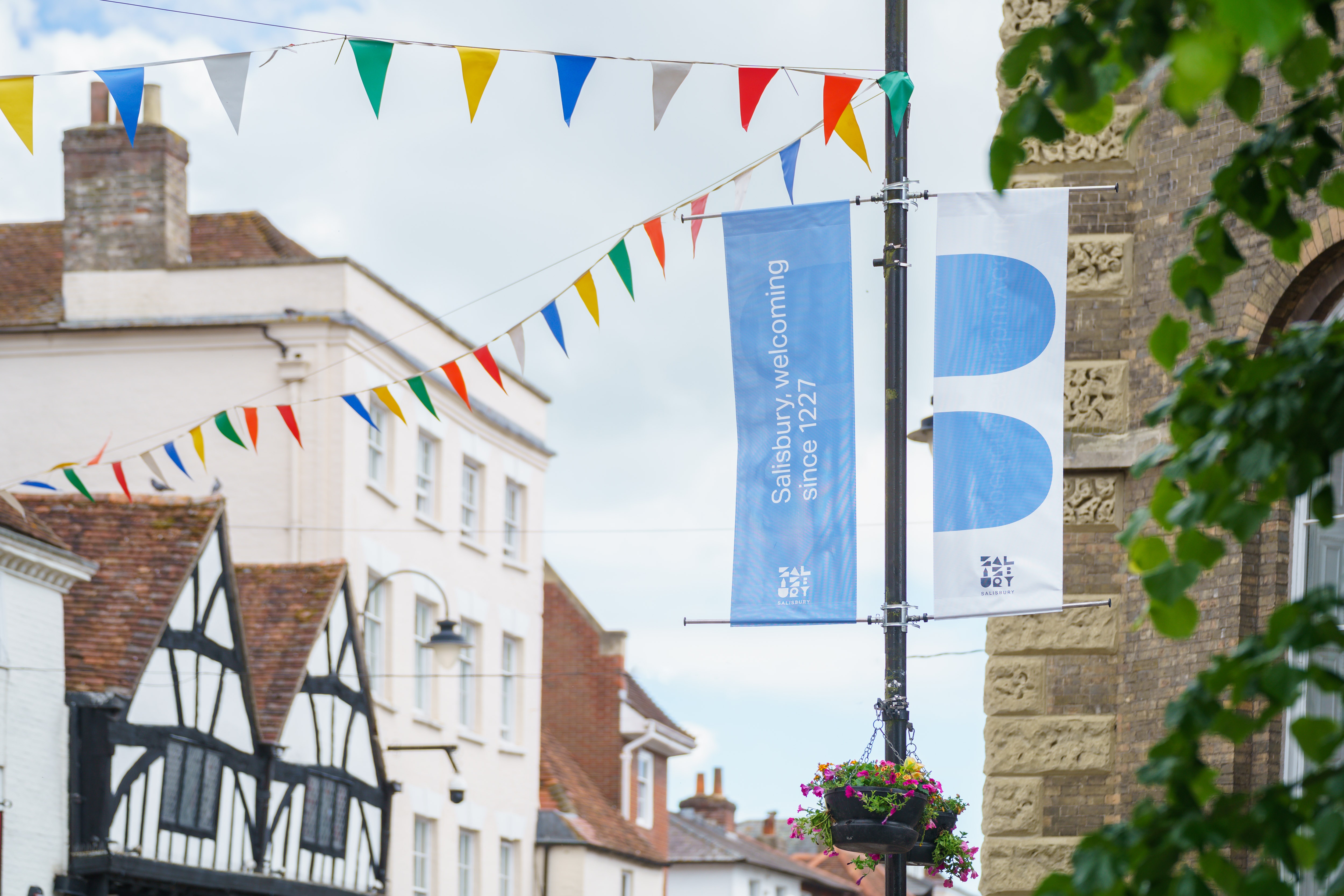 Market Square Banners 2 Experience Salisbury Photo By Ash Mills