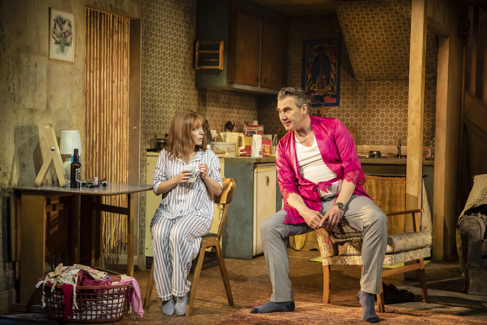 Christina Bianco And Ian Kelsey The Rise And Fall Of Little Voice (Pamela Raith Photography)