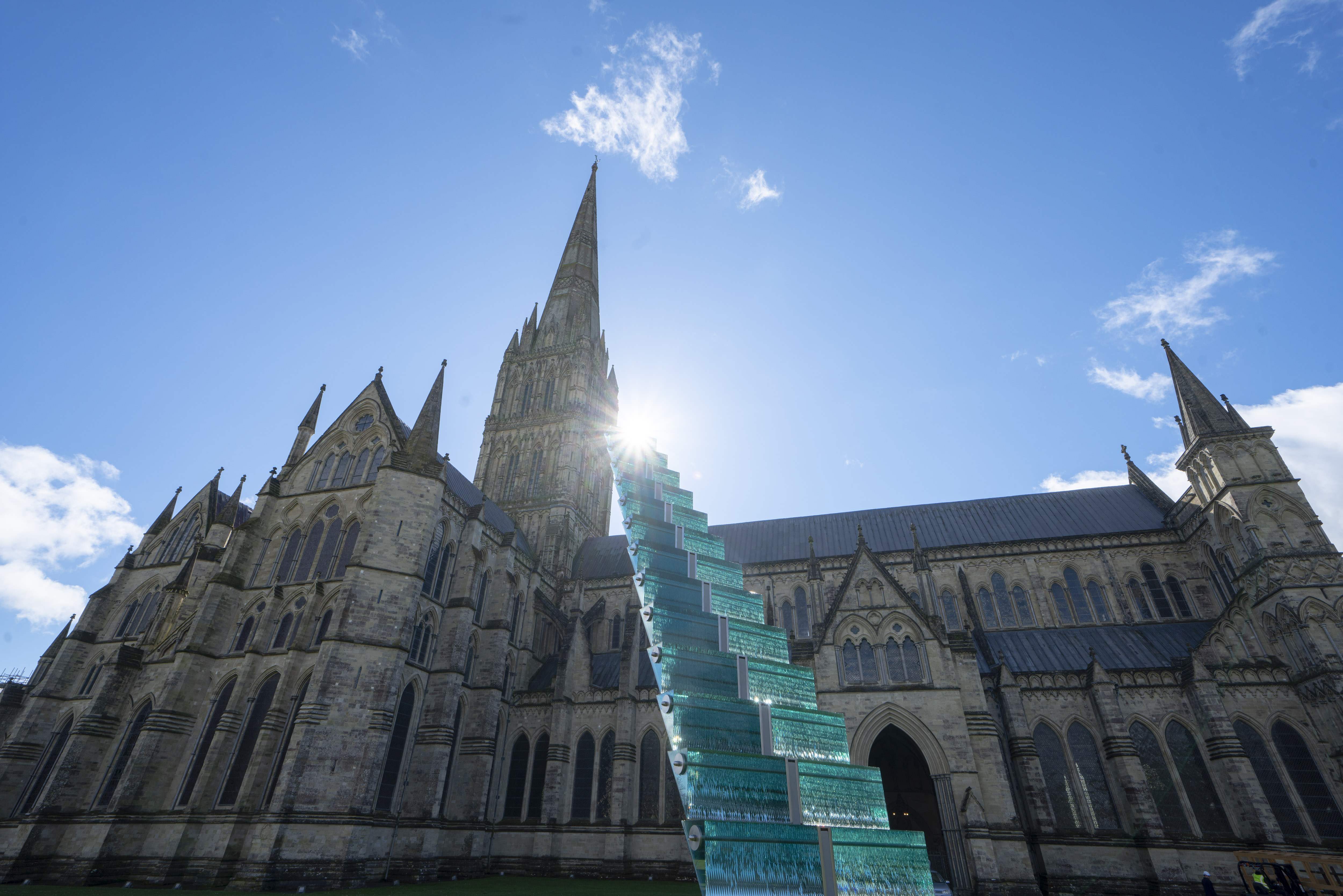 Credit Artist Danny Lane Salisbury Cathedral Spirit And Endeavour 11Thmarch2020 Photo By Ash Mills