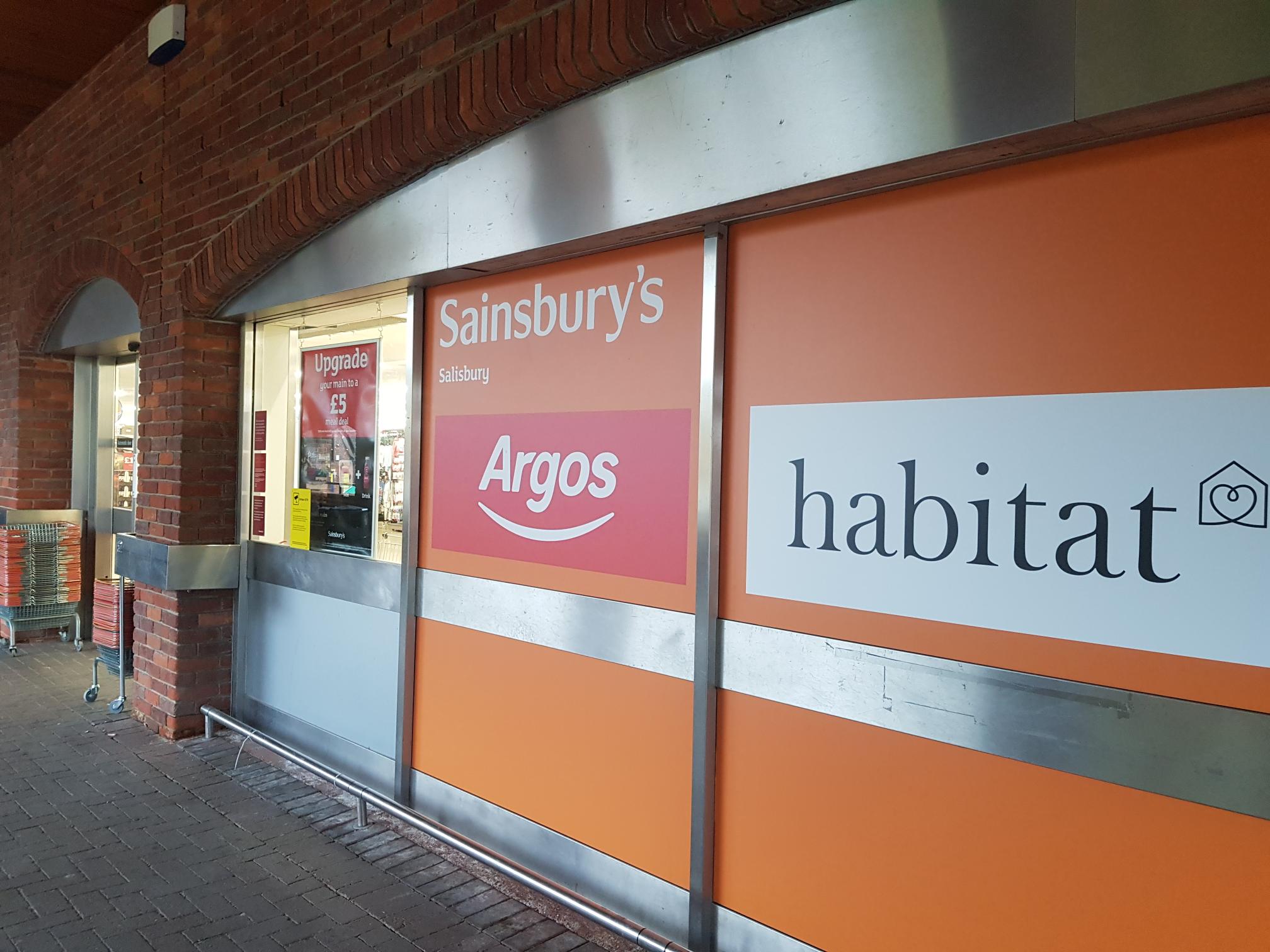 Sainsburys Argos, Sign
