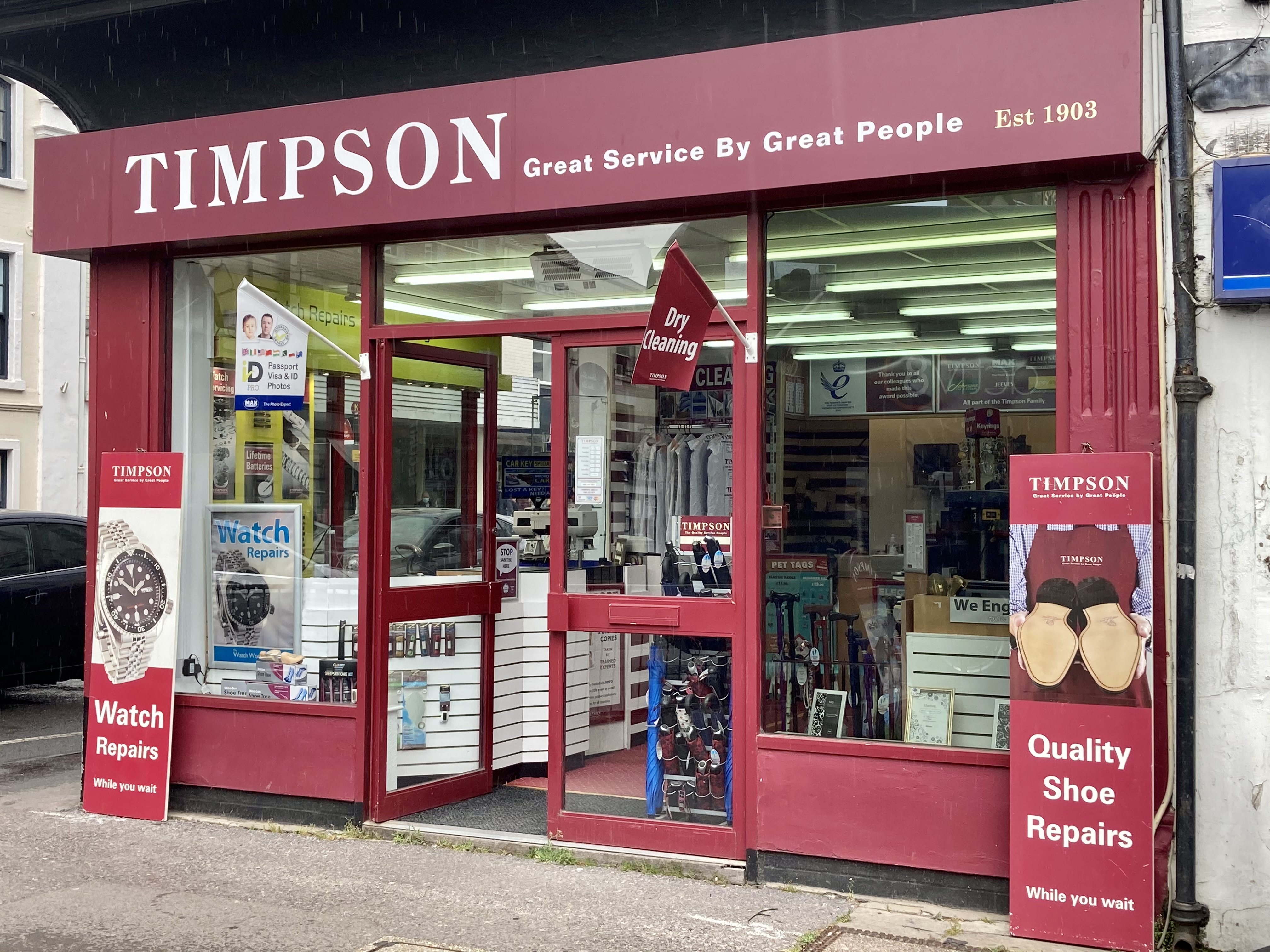 Timpson Blue Boar Row
